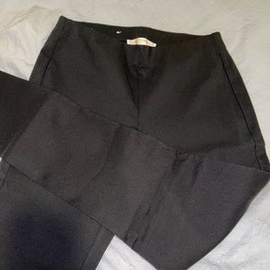 black slacks